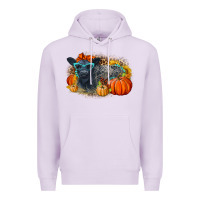 Lilac Fall Autumn Baby Calf Premium Hoodie - LillyAllenDesigns