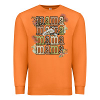 Carrot mama mama mama mama western flower Premium Sweatshirt - NancyCooperArtShop