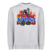 Motocross Mom Heavyweight Sweatshirt | Teevron