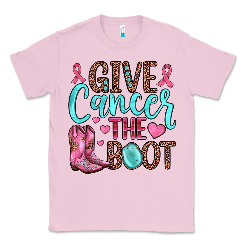Give Cancer The Boot Classic Tee by JahusDesignShop | Teevron