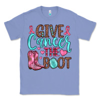 Colony Blue give cancer the boot Classic Tee - JahusDesignShop