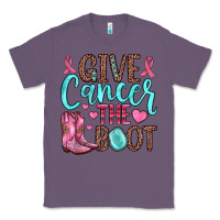 Lavender give cancer the boot Classic Tee - JahusDesignShop