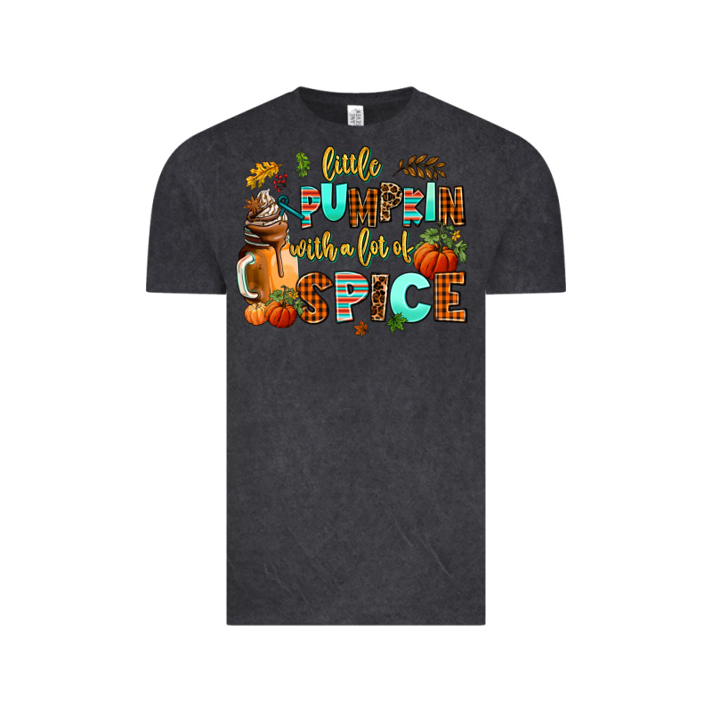 Little Pumpkin With A Lot Of Spice Vintage Tee by AdoDesignShop | Teevron
