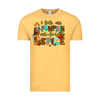 Vintage Mustard little pumpkin with a lot of spice Vintage Tee - AdoDesignShop