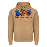Vintage Camel peace love america Vintage Hoodie - Zillion Design Studio