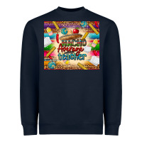 Navy nacho average teacher Heavyweight Sweatshirt - CTS Tumbler Store
