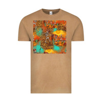 Vintage Camel western skeleton seamless pattern Vintage Tee - HRA Design Shop