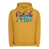 Pigment Peanut Butter Proud ally Urban Hoodie - NancyCooperArtShop