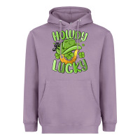 Lavender howdy go lucky st patrics day Heavyweight Hoodie - MaliasSmallBusiness
