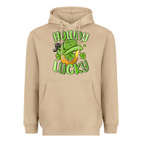 Mushroom howdy go lucky st patrics day Heavyweight Hoodie - MaliasSmallBusiness