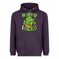 Plum howdy go lucky st patrics day Heavyweight Hoodie - MaliasSmallBusiness