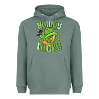 Sage howdy go lucky st patrics day Heavyweight Hoodie - MaliasSmallBusiness