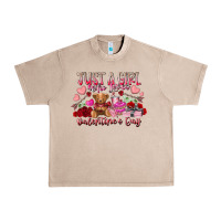 French Oak just  girl who loves valentines day Urban Heavy Tee - RacoonDesign