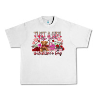 Lunar Rock just  girl who loves valentines day Urban Heavy Tee - RacoonDesign