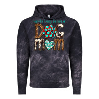 Cloud Black kinda busy being a dog mom Vintage Hoodie - texasbilliewilder