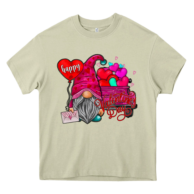 Happy Valentines Day Heavy Core Tee by SublimationCraftShop | Teevron