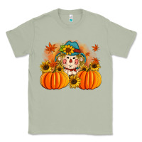 Matcha fall scarecrow with pumpkins Classic Tee - Artiststas