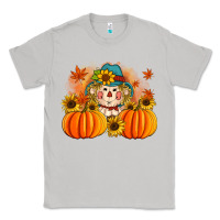 Moon Dust fall scarecrow with pumpkins Classic Tee - Artiststas