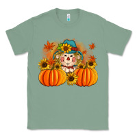 Sage fall scarecrow with pumpkins Classic Tee - Artiststas