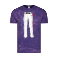 Cloud Purple softball uniform pant fa element Vintage Tee - FaDigitalArtStudio