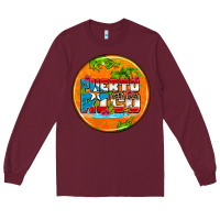 Burgundy puerto rico coasters Long Sleeve Tee - AdoDesignShop