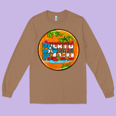 Puerto Rico Coasters Long Sleeve Tee Designed By Adodesignshop