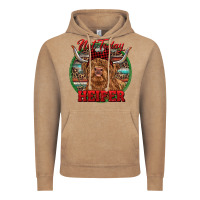 Vintage Coffee Highland Heifer Christmas Vintage Hoodie - RanaPortraitStore