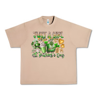 Burro Just a Girl who Loves Saint Patrick's Day Urban Heavy Tee - RacoonDesign