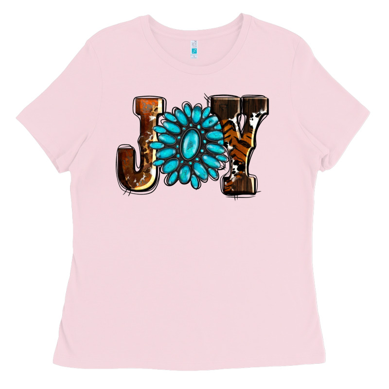 Joy With Gemstone Ado Ladies Tee by AdoDesignShop | Teevron