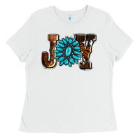 White joy with gemstone ado Ladies Tee - AdoDesignShop