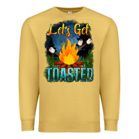 Antique Gold lets get toasted Premium Sweatshirt - NancyCooperArtShop