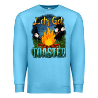 Ocean Blue lets get toasted Premium Sweatshirt - NancyCooperArtShop