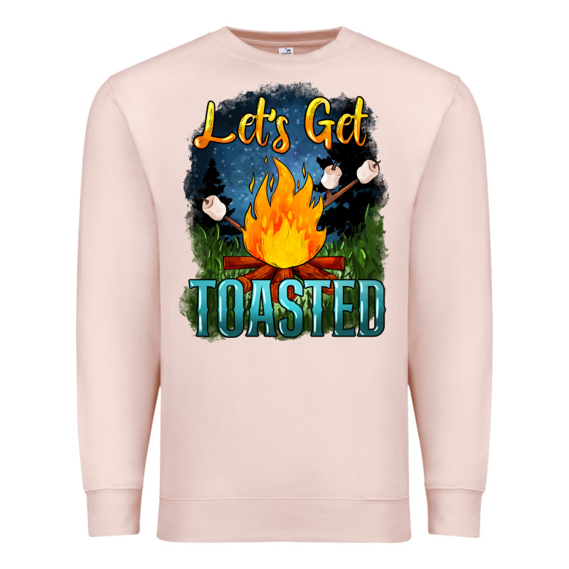 Lets Get Toasted Premium Sweatshirt by NancyCooperArtShop | Teevron