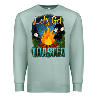 Seafoam lets get toasted Premium Sweatshirt - NancyCooperArtShop