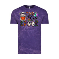 Cloud Purple too cute to spook Vintage Tee - CowhideDigitalArt