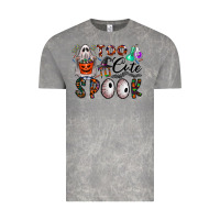 Cloud Rock too cute to spook Vintage Tee - CowhideDigitalArt