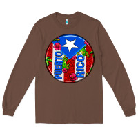 Chestnut puerto rico coasters Long Sleeve Tee - AdoDesignShop