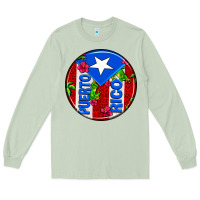 Matcha puerto rico coasters Long Sleeve Tee - AdoDesignShop