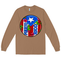 Toasted Coconut puerto rico coasters Long Sleeve Tee - AdoDesignShop