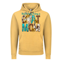 Vintage Mustard kinda busy being a goat mom Vintage Hoodie - texasbilliewilder