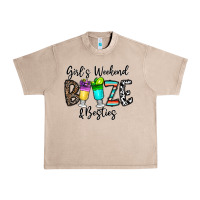 French Oak girl's weekend booze & besties Urban Heavy Tee - CowhideDigitalArt