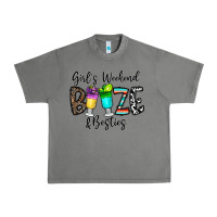 Tornado girl's weekend booze & besties Urban Heavy Tee - CowhideDigitalArt