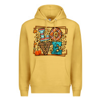 Fall Autumn Leopard Love Premium Hoodie | Teevron