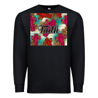 Black faith Premium Sweatshirt - NancyCooperArtShop