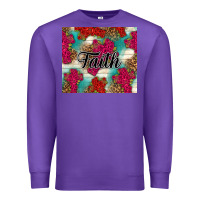 Purple faith Premium Sweatshirt - NancyCooperArtShop