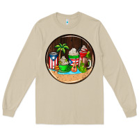 Mushroom puerto rico coasters Long Sleeve Tee - AdoDesignShop
