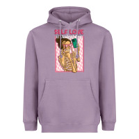 Lavender self love is the best love Heavyweight Hoodie - MaliasSmallBusiness