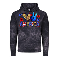 Cloud Black peace love america Vintage Hoodie - Zillion Design Studio