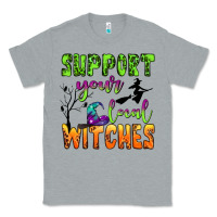 Heather Grey support your local witches Classic Tee - BundleAndBundleShop