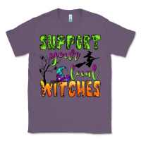 Lavender support your local witches Classic Tee - BundleAndBundleShop